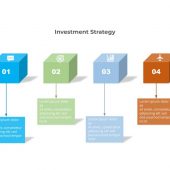 3D Cube Investment Strategy PowerPoint Template