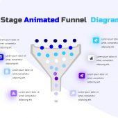 Animated funnel powerpoint template