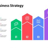 Business Strategy with Icons PowerPoint Templates