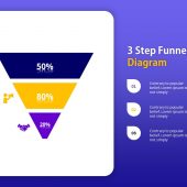 Business funnel powerpoint template