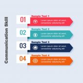 Communication Plan 4 Pointer PowerPoint Template