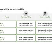 Comparison Versus Table PowerPoint Template