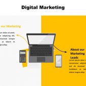 Digital Marketing About Us PowerPoint Template