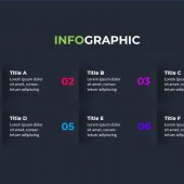 Infographic Table template power point presentation