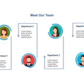 Leadership Team About Us PowerPoint Template