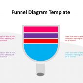 Oval funnel powerpoint Template