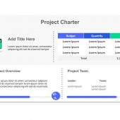 Project Charter Infographic PowerPoint Template