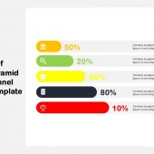 Rate Funnel Powerpoint Template