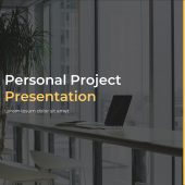 Personal Project Business Powerpoint Template