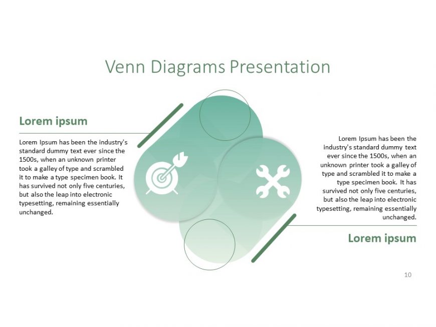 Graph & Pie Chart powerpoint template