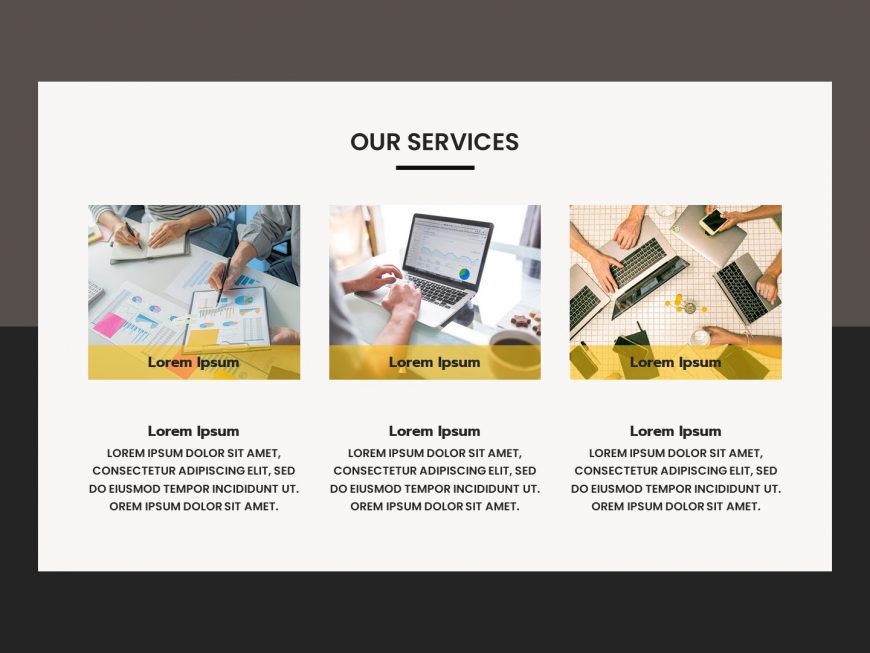 Company overview PowerPoint Presentation Template