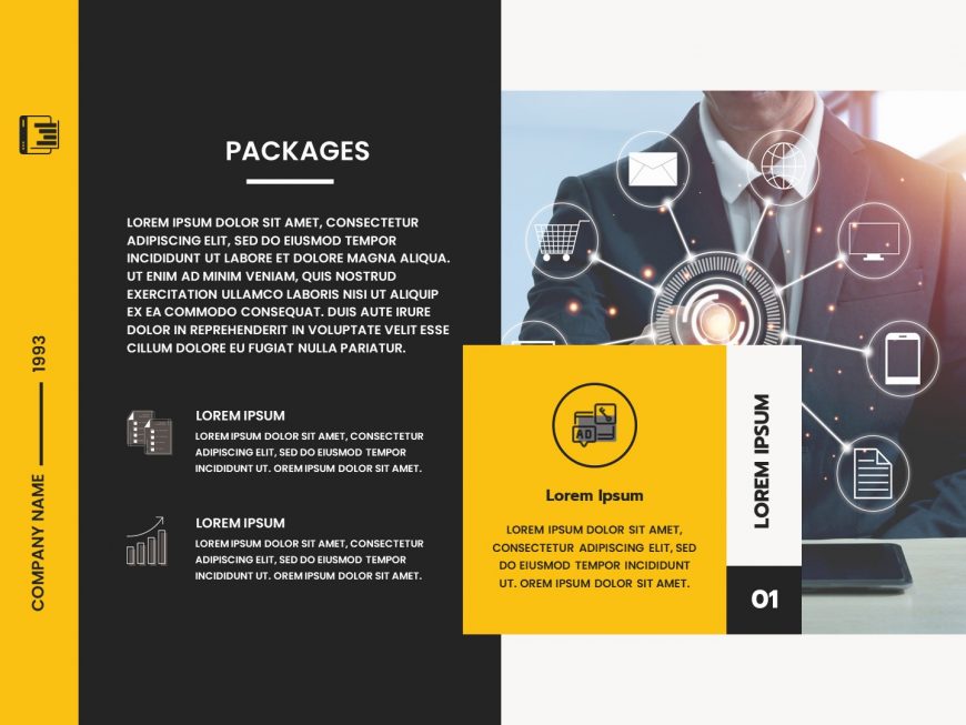 Company overview PowerPoint Presentation Template