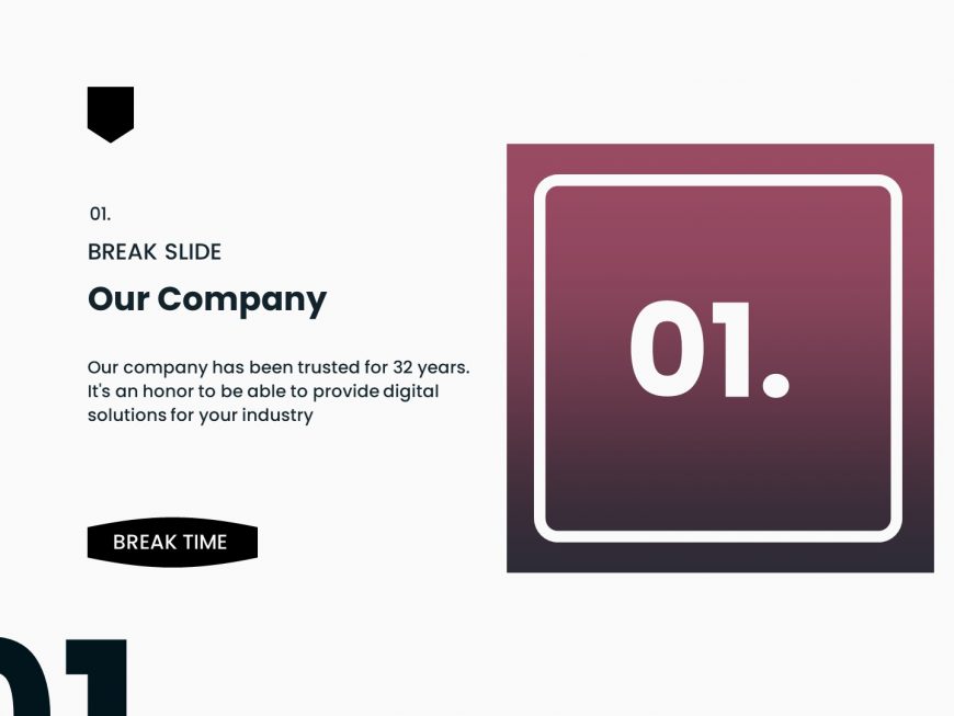 Company overview PowerPoint Presentation Template 1