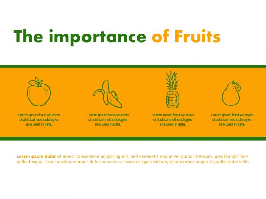 Fruit Business Powerpoint Template