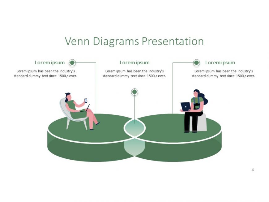 Graph & Pie Chart powerpoint template