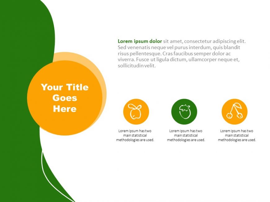 Fruit Business Powerpoint Template