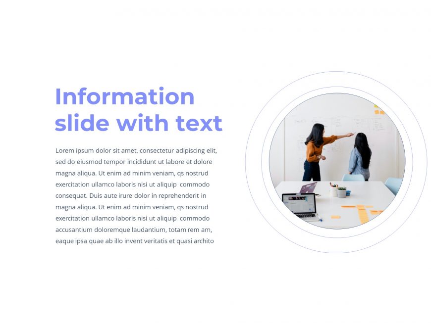 Digital Marketing Abstract Powerpoint Template