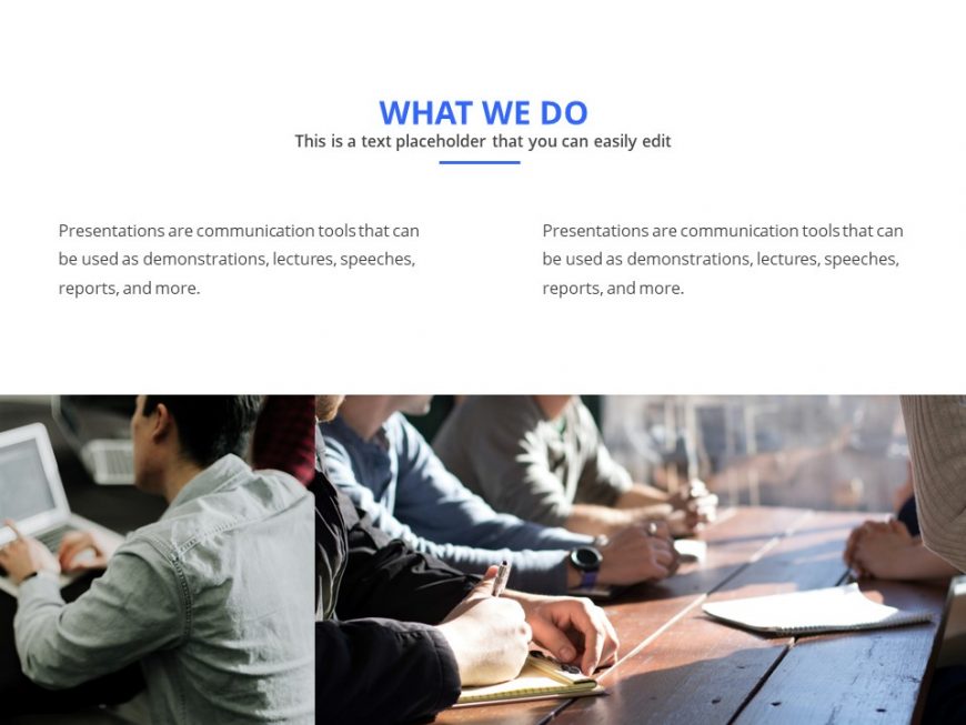 Dark Blue Powerpoint Template