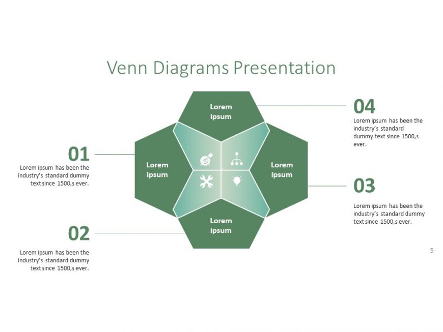 Graph & Pie Chart powerpoint template