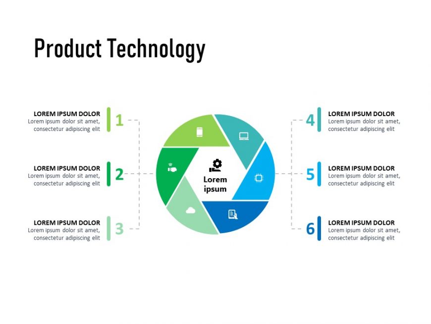 Multi Colour Infographic Powerpoint Template