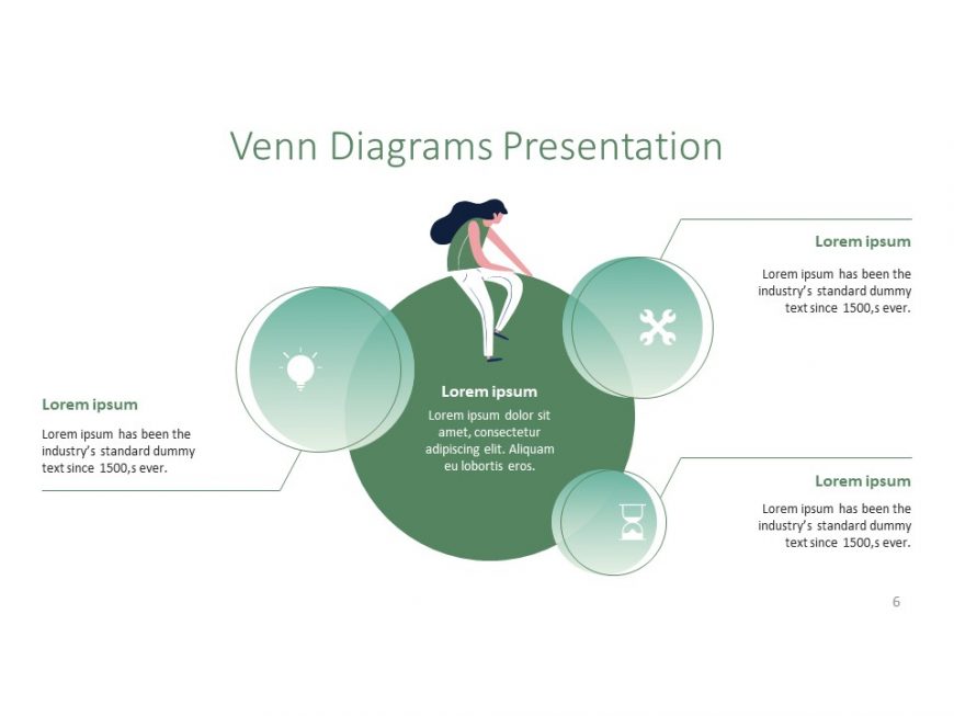 Graph & Pie Chart powerpoint template