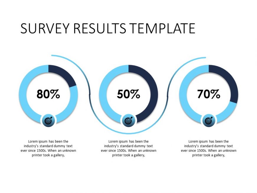 Survey Result Chart PowerPoint Template