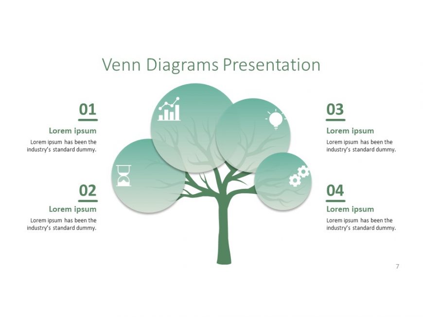 Graph & Pie Chart powerpoint template