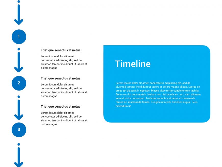 Aesthetic Blue business Powerpoint Template