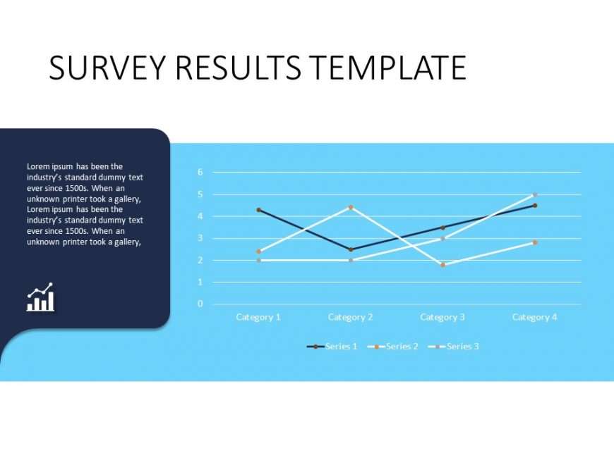 Survey Result Chart PowerPoint Template