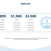 Table Monthly plan PowerPoint Presentation