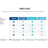 Table slide PowerPoint Presentation