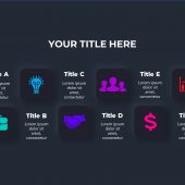 Table template power point presentation