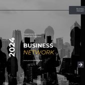 Business Network PowerPoint presentation template