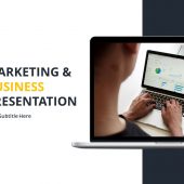 Modern Mockup Marketing PowerPoint Template