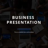 Company Feature List PowerPoint Template