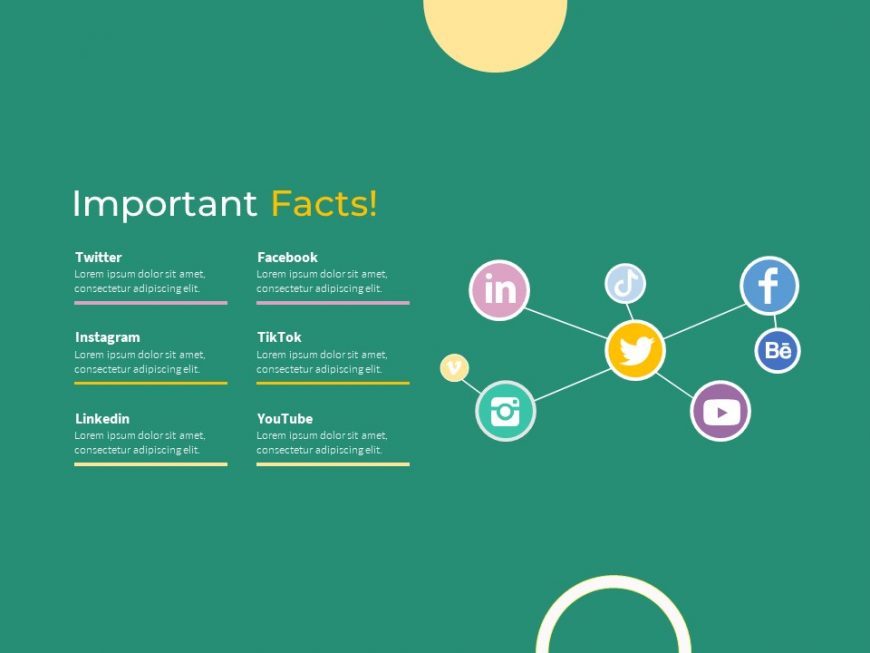 Social Analytics PowerPoint Template