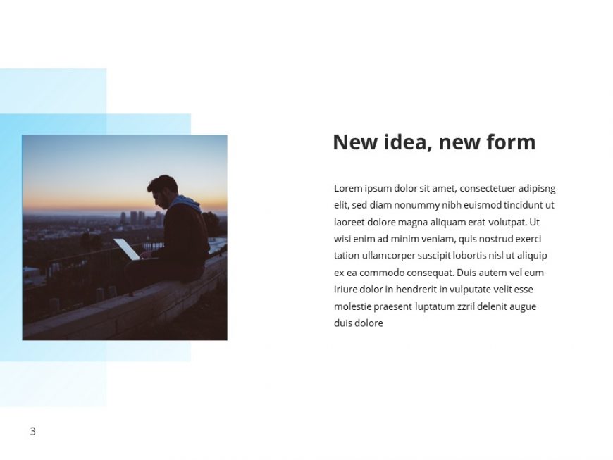 Cool Theme Marketing Powerpoint Template