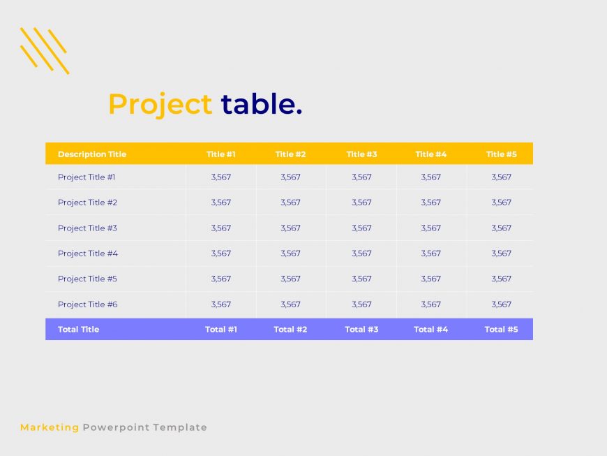 Marketing Mordern PowerPoint Tempalte