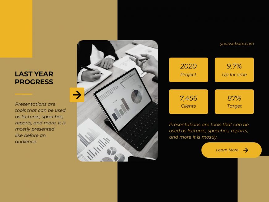 Business Network PowerPoint presentation template