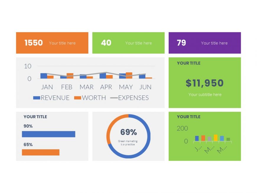 Dashboard Powerpoint Template