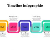 Pipe Timeline Infographics PowerPoint Template