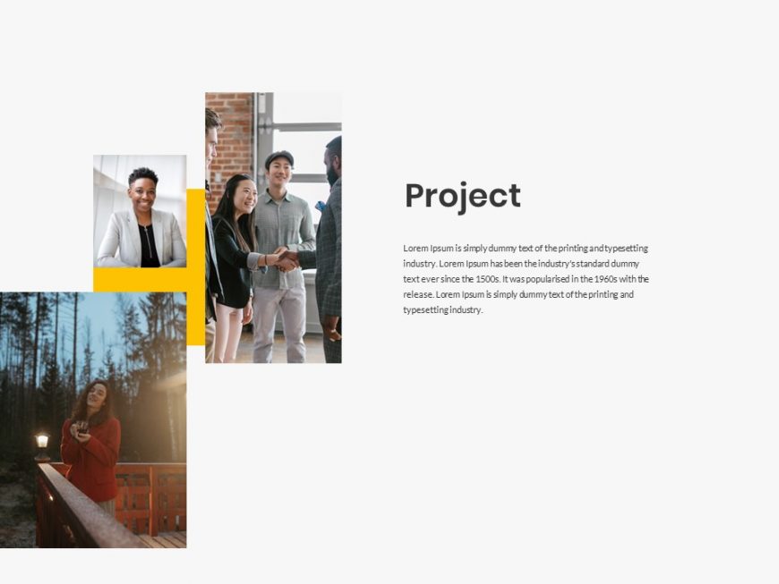 Marketing Yellow Pitch PowerPoint Template