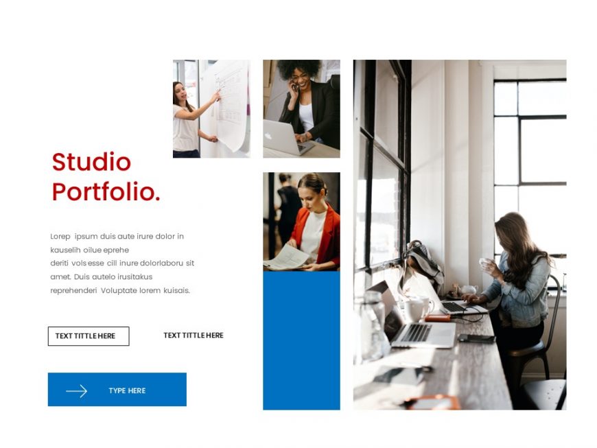 Studio Presentation PowerPoint Template