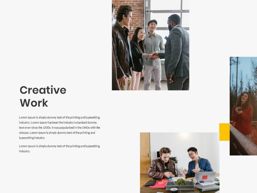 Marketing Yellow Pitch PowerPoint Template