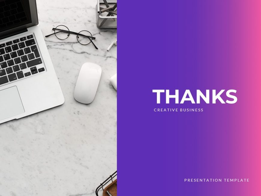 Modern Purple Dark Pitch Deck PowerPoint Template