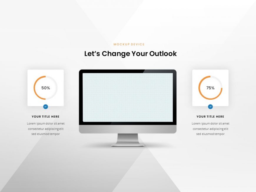 Infographic Mockups PowerPoint Template