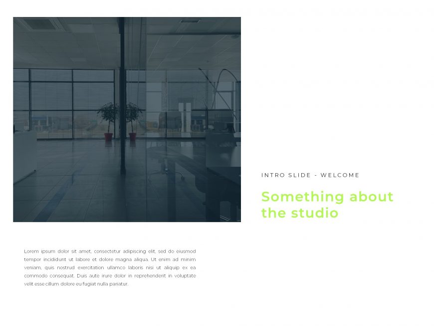 STUDIO PITCH PowerPoint Template