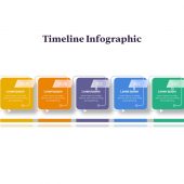 5 Steps Timeline Infographics PowerPoint Template