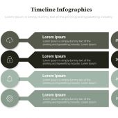 4 Steps Timeline Infographic PowerPoint Template