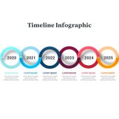 Loop Timeline Infographic PowerPoint Template